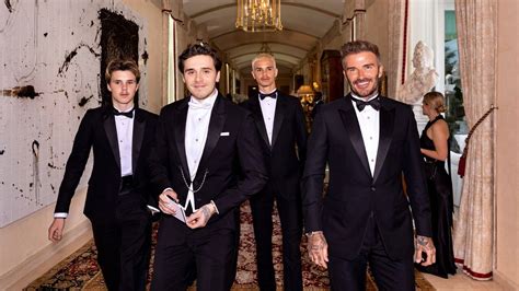 david beckham dior 2020|David Beckham, Victoria Beckham and Brooklyn Beckham .